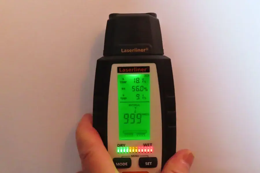 Mesure du taux d'humidité