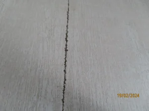 carrelage qui se fissure